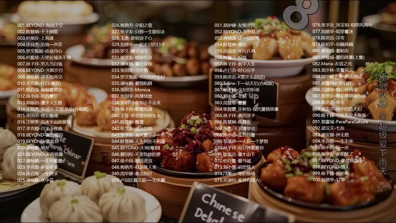 1970-2009年最强粤语流行歌曲TOP《100首》