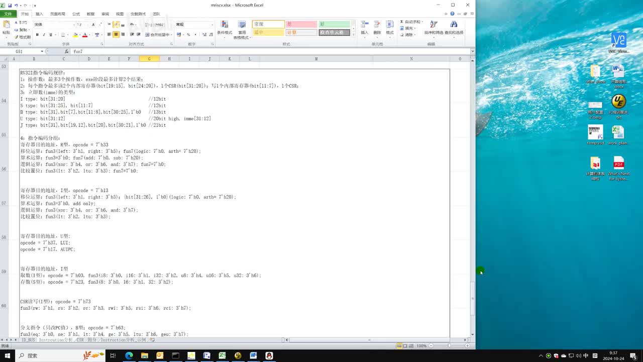 04.02.RV32I 指令编码规律总结