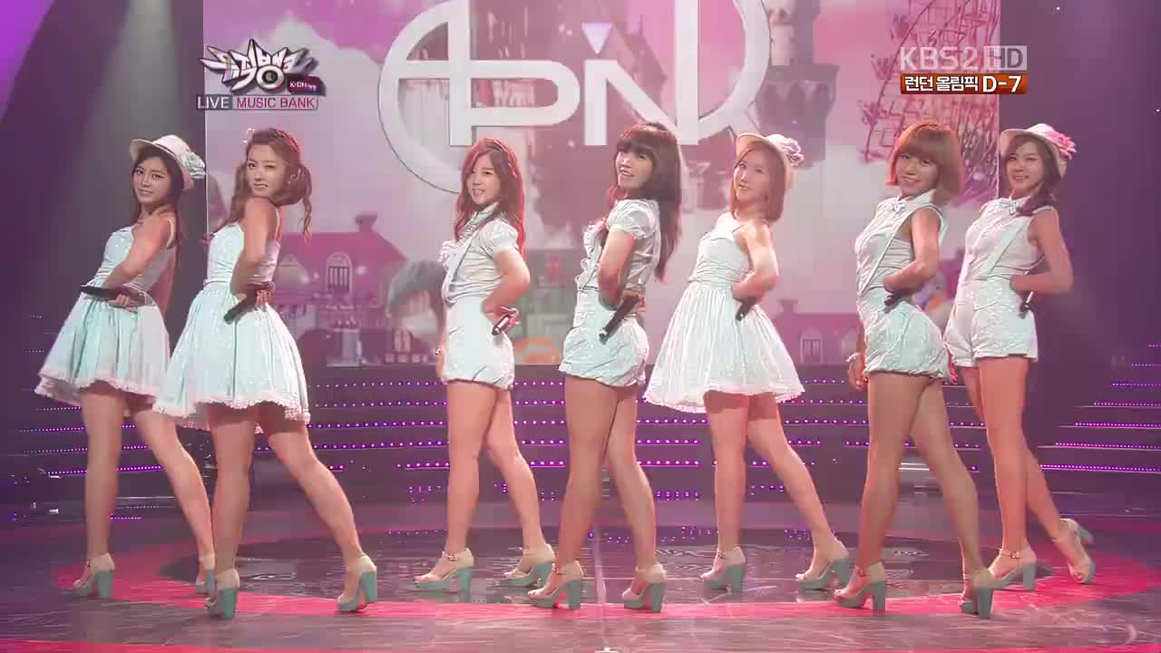 【4K修复】After School - FlashBack 120720 KBS音乐银行