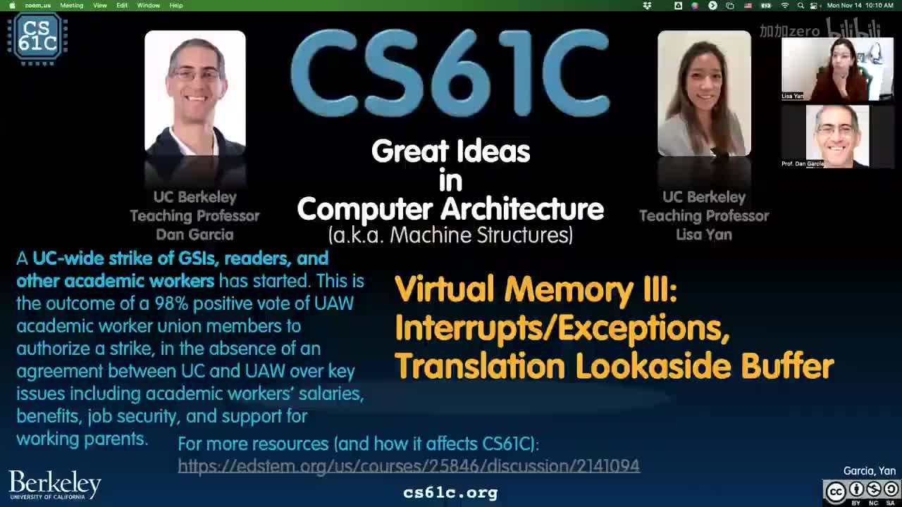 p44 Lecture 34： VM III： TLB