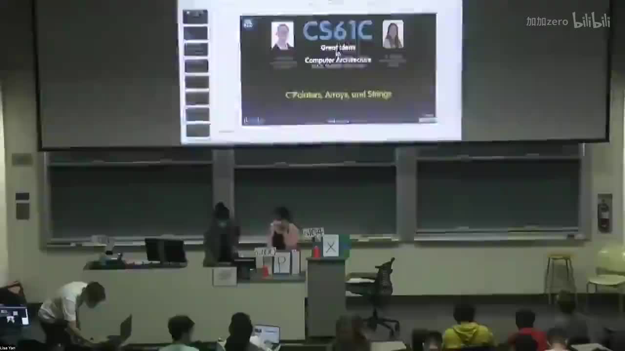 p4 Lecture 4： C Intro - Pointers, Arrays,Strings