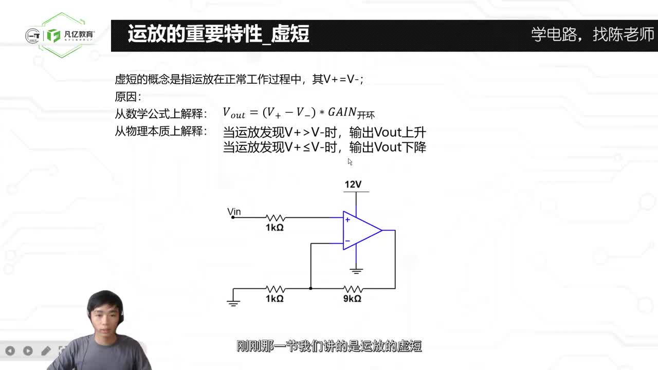 72.运放虚断的根本原因