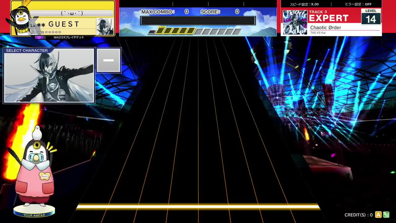 14.3(X-V) Chaotic Ørder [EXPERT 14] (譜面確認) [CHUNITHM チュウニズム]