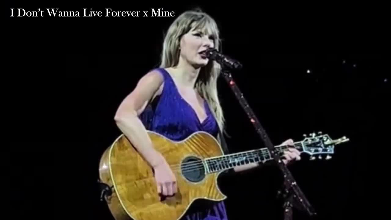 I Don't Wanna Live Forever x Mine+evermore x Peter (Toronto, 11/15/24)