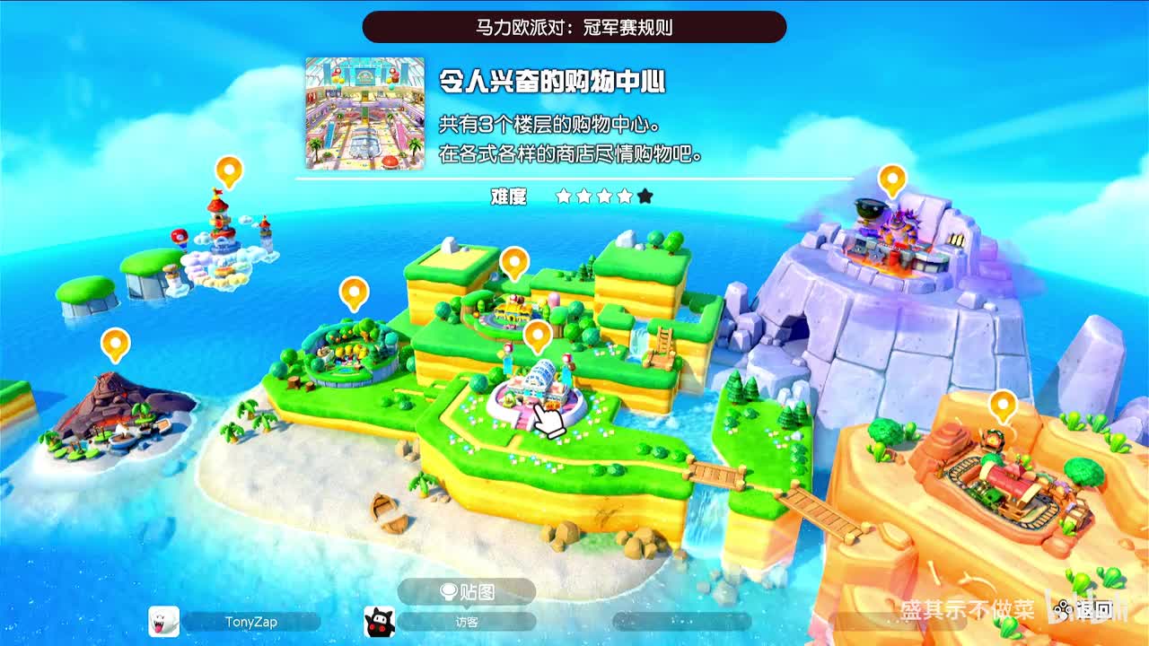 派对-冠军赛规则-令人兴奋的购物中心