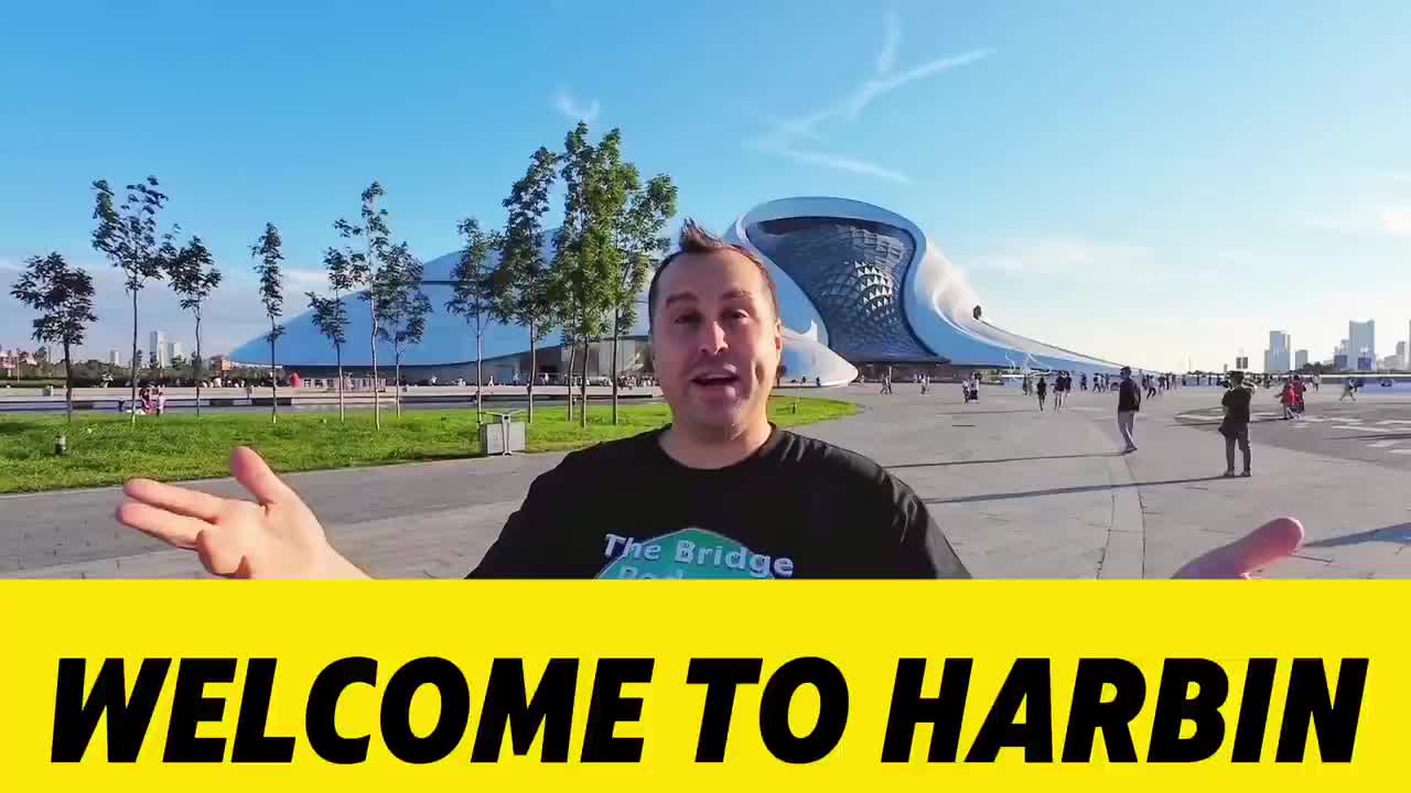 《美国博主游哈尔滨感叹这个中国的城市太迷人了，充满了魅力与活力》