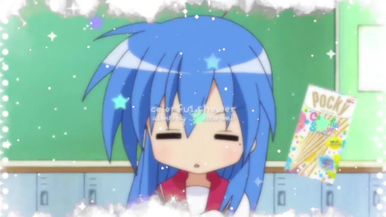 ꒰ა 🍢 pocky : colorful shower 🎀໒꒱ 068