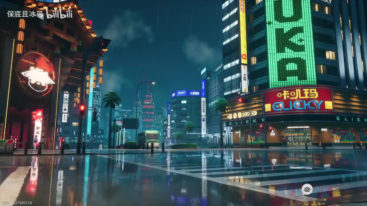 绘空町雨夜