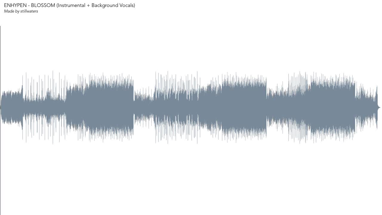 BLOSSOM (Instrumental + Background Vocals)