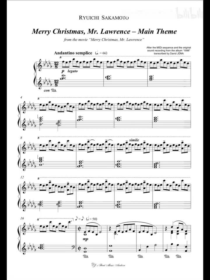 五页曲谱总（磕截图）