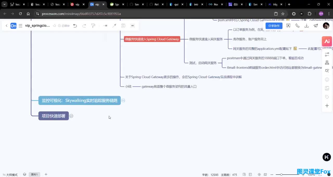 监控可视化：Skywalking实时追踪服务链路