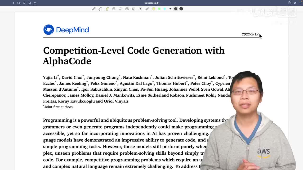 第25节：DeepMind AlphaCode 论文精读【论文精读】