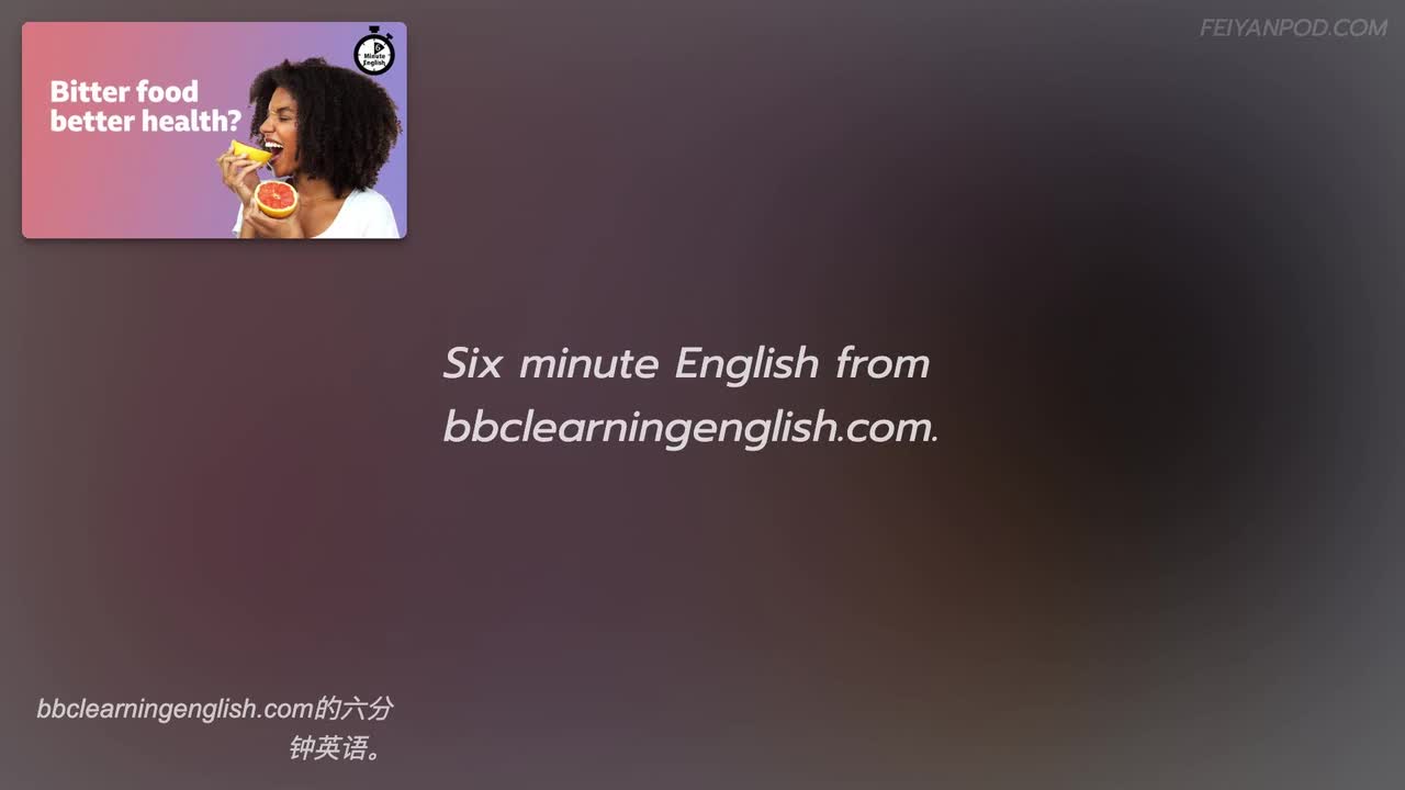 2024-05-09 | Bitter food, better health