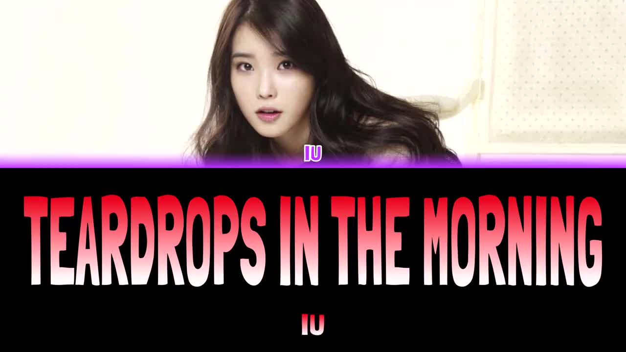 TEARDROPS IN THE MORNING