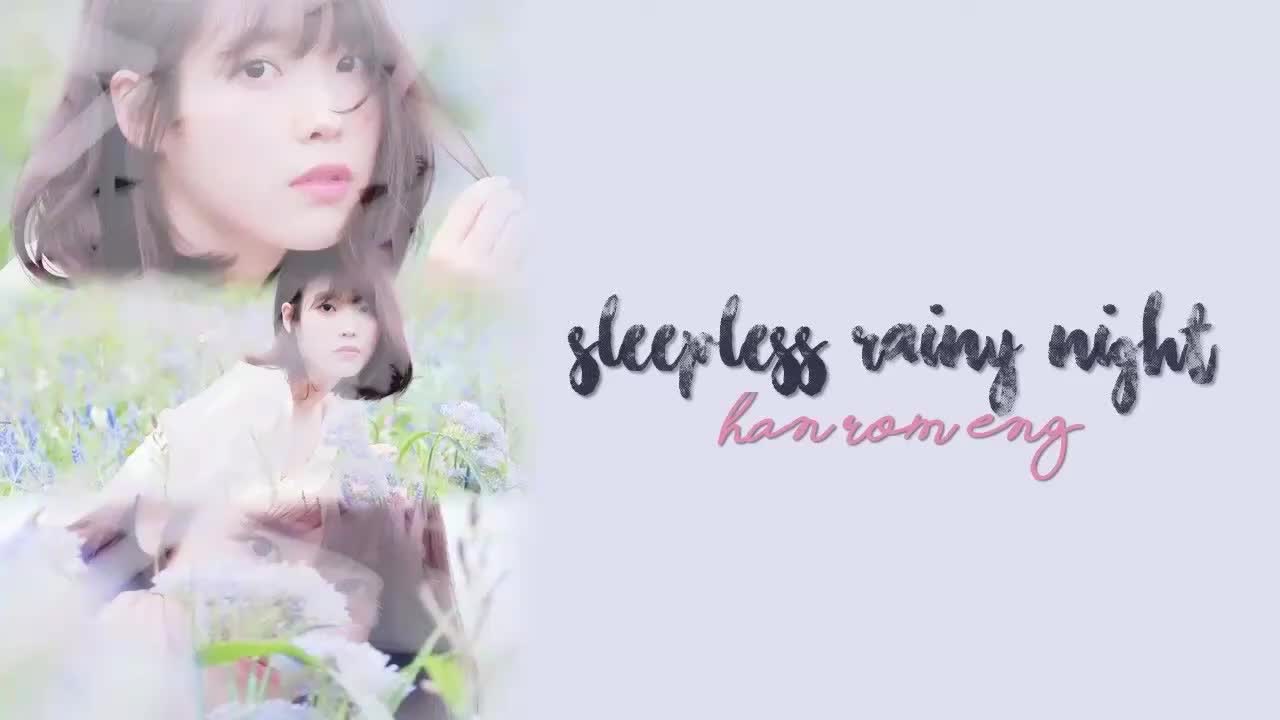 'Sleepless rainy night'