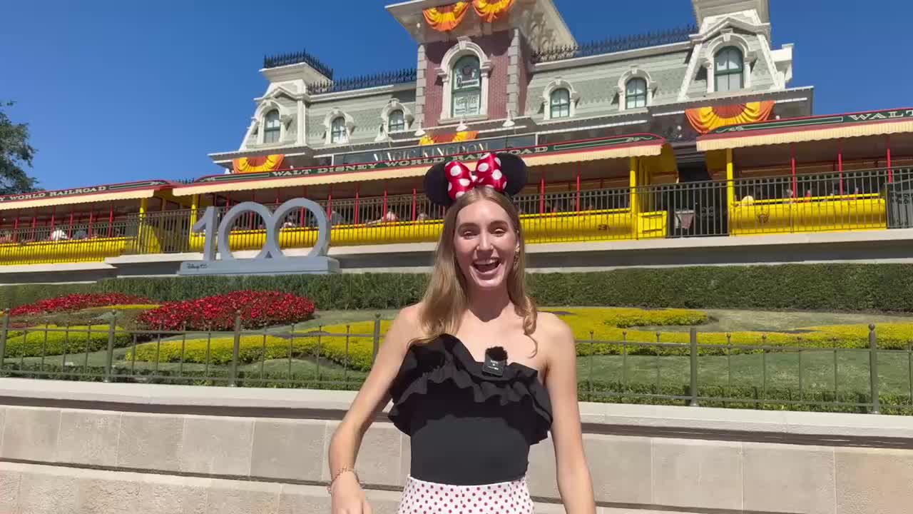 和老师一起逛迪斯尼