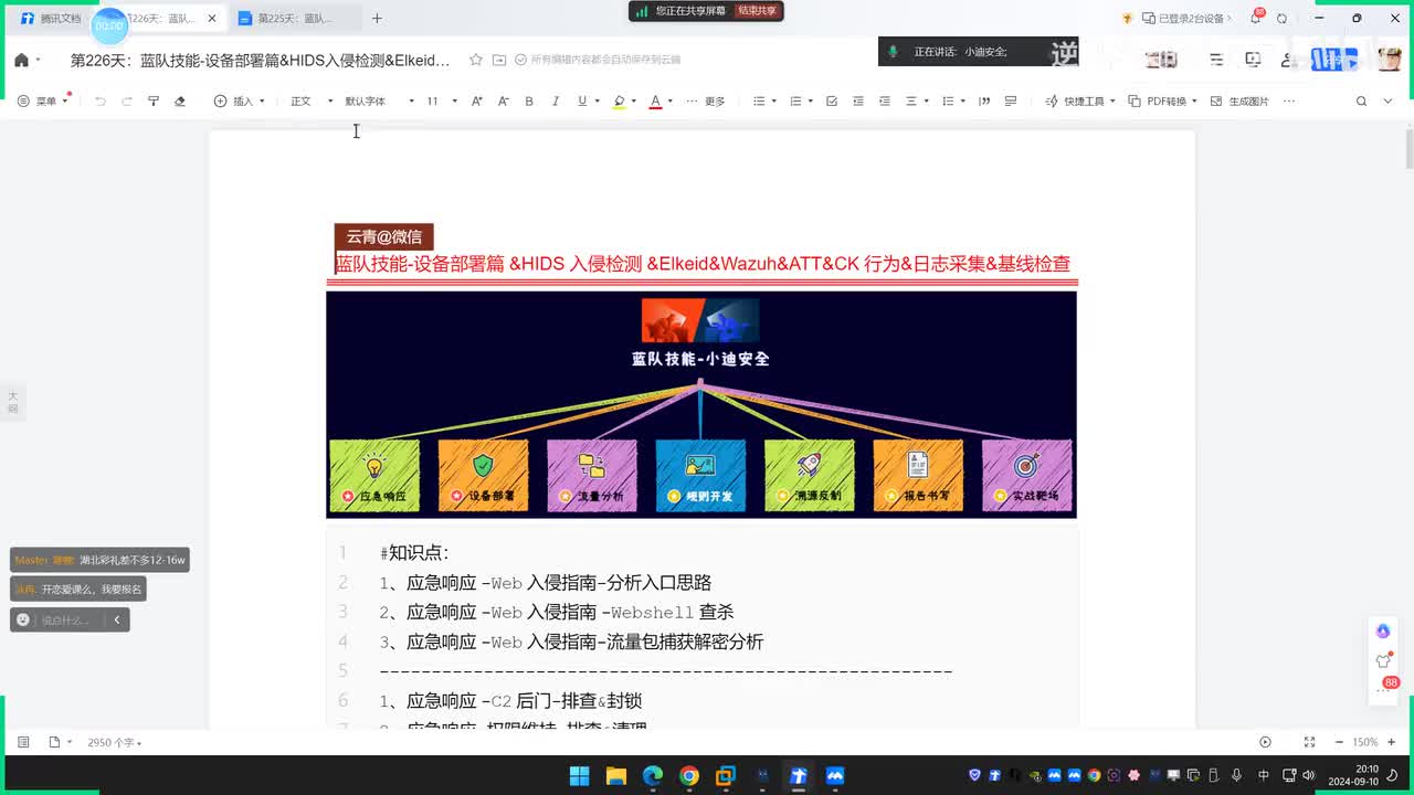 第226-227天：设备部署篇&HIDS入侵检测&Elkeid&Wazuh&ATT&CK行为&日志采集&基线检查