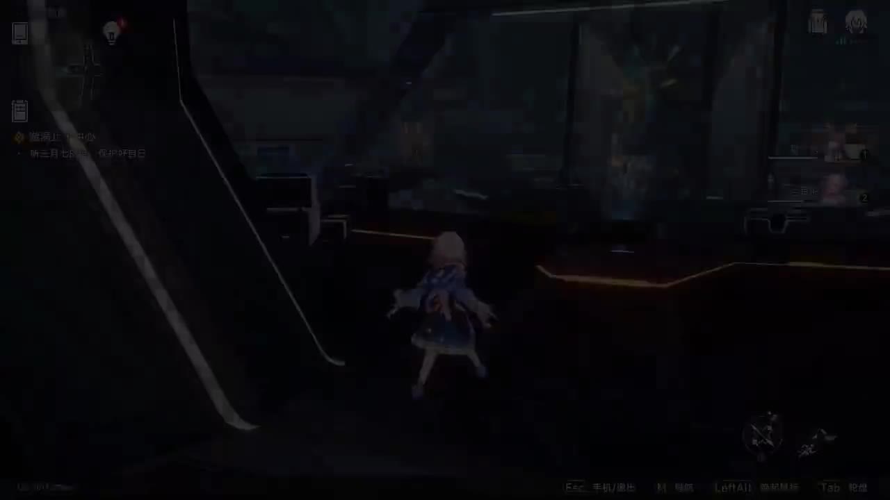 7【空间站】和小三月去电梯