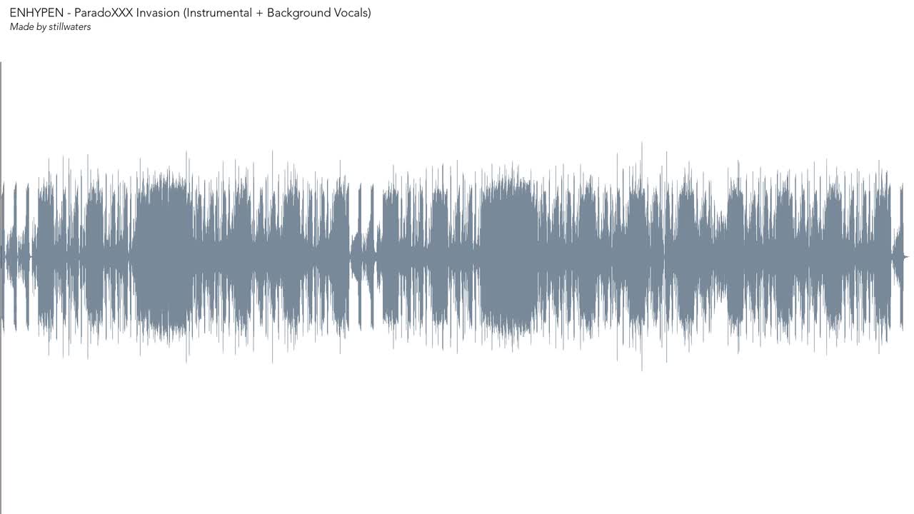 ParadoXXX Invasion (Instrumental + Background Vocals)