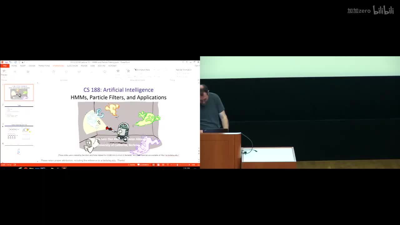 p18 COMPSCI 188 - 2018-10-30 - Particle Filtering