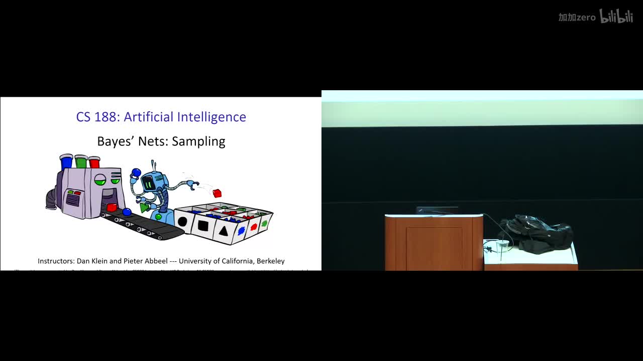 p15 COMPSCI 188 - 2018-10-18 - Bayes' Nets： Sampling