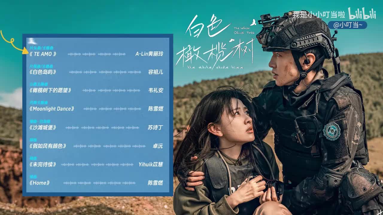 1.TE AMO-黄丽玲(电视剧《白色橄榄树》片头曲/主题曲)