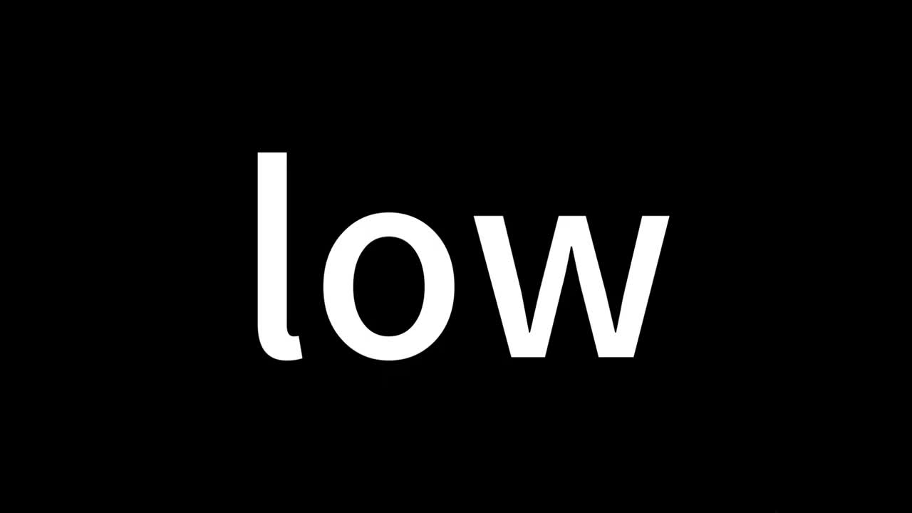 Low~ (no)
