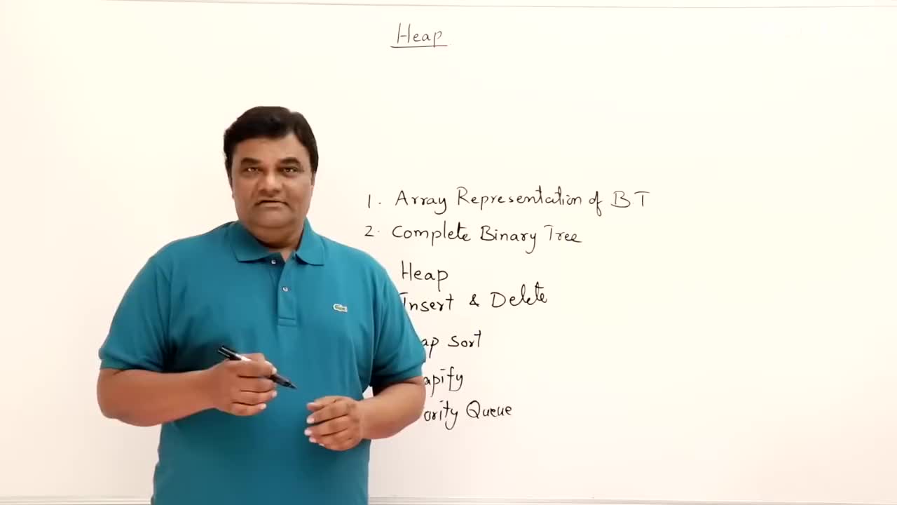 p31 2.6.3 Heap - Heap Sort - Heapify - Priority Queues