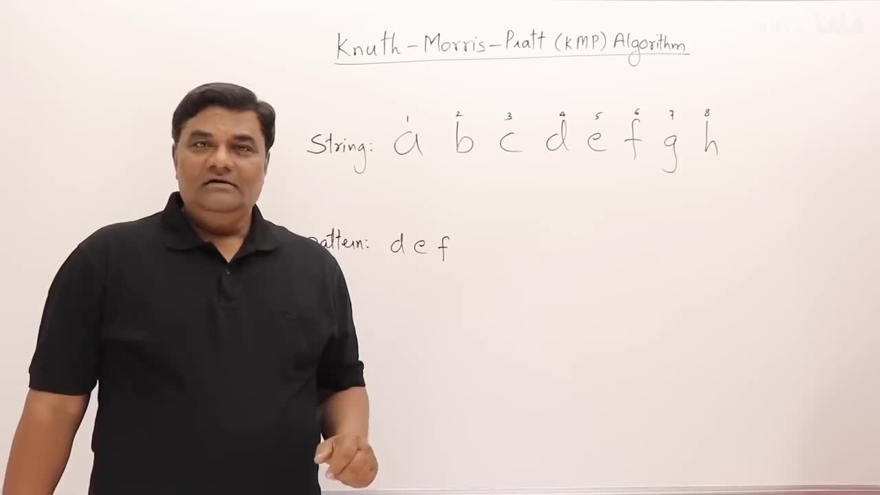 p73 9.1 Knuth-Morris-Pratt KMP String Matching Algorithm
