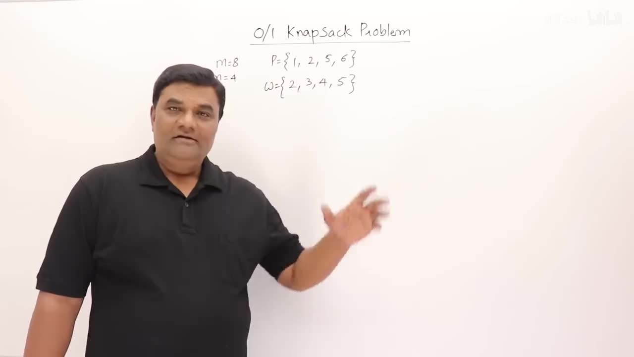 p53 4.5 0⧸1 Knapsack - Two Methods - Dynamic Programming