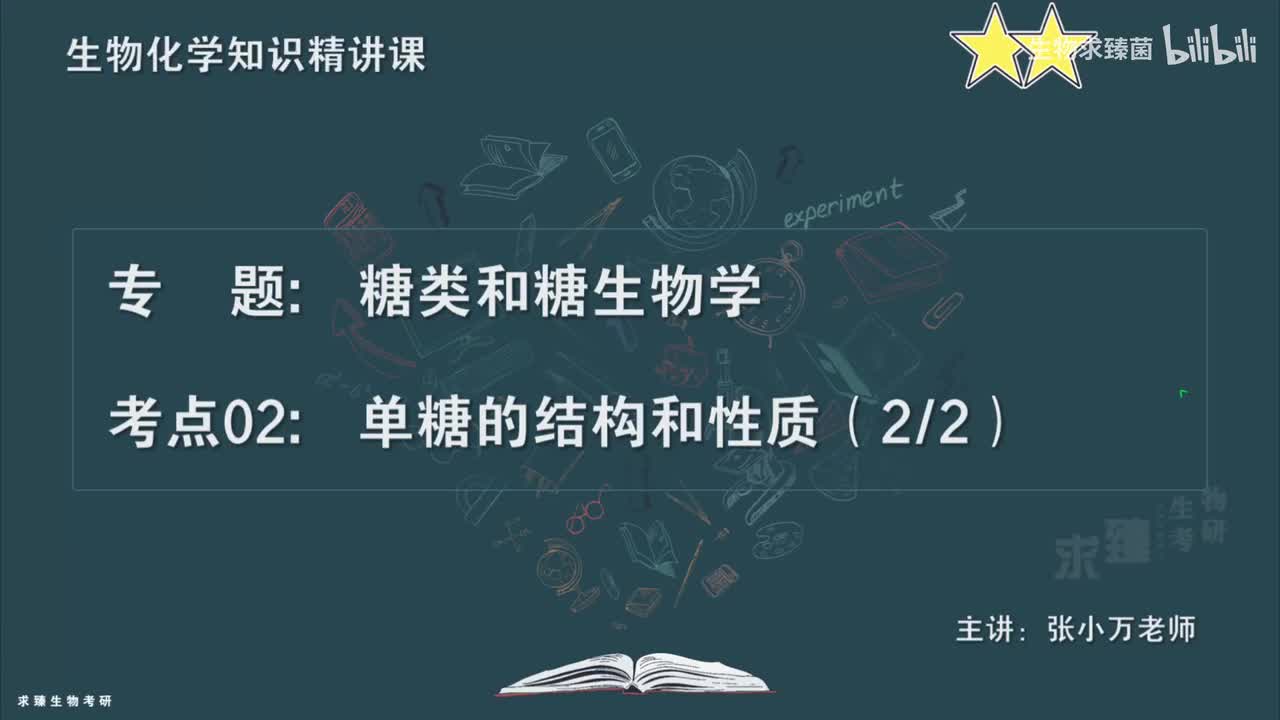 [专题09] 考点02：单糖的结构和性质(2)
