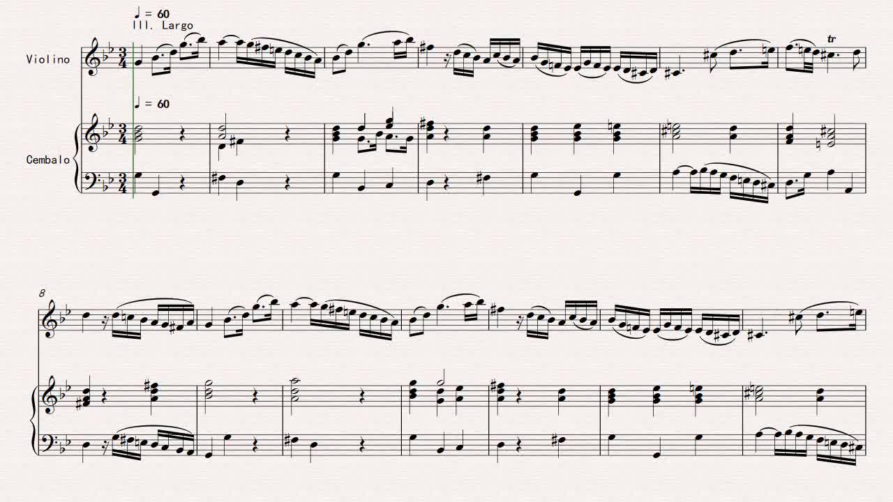 Chamber_Violin Sonata in Largo_14