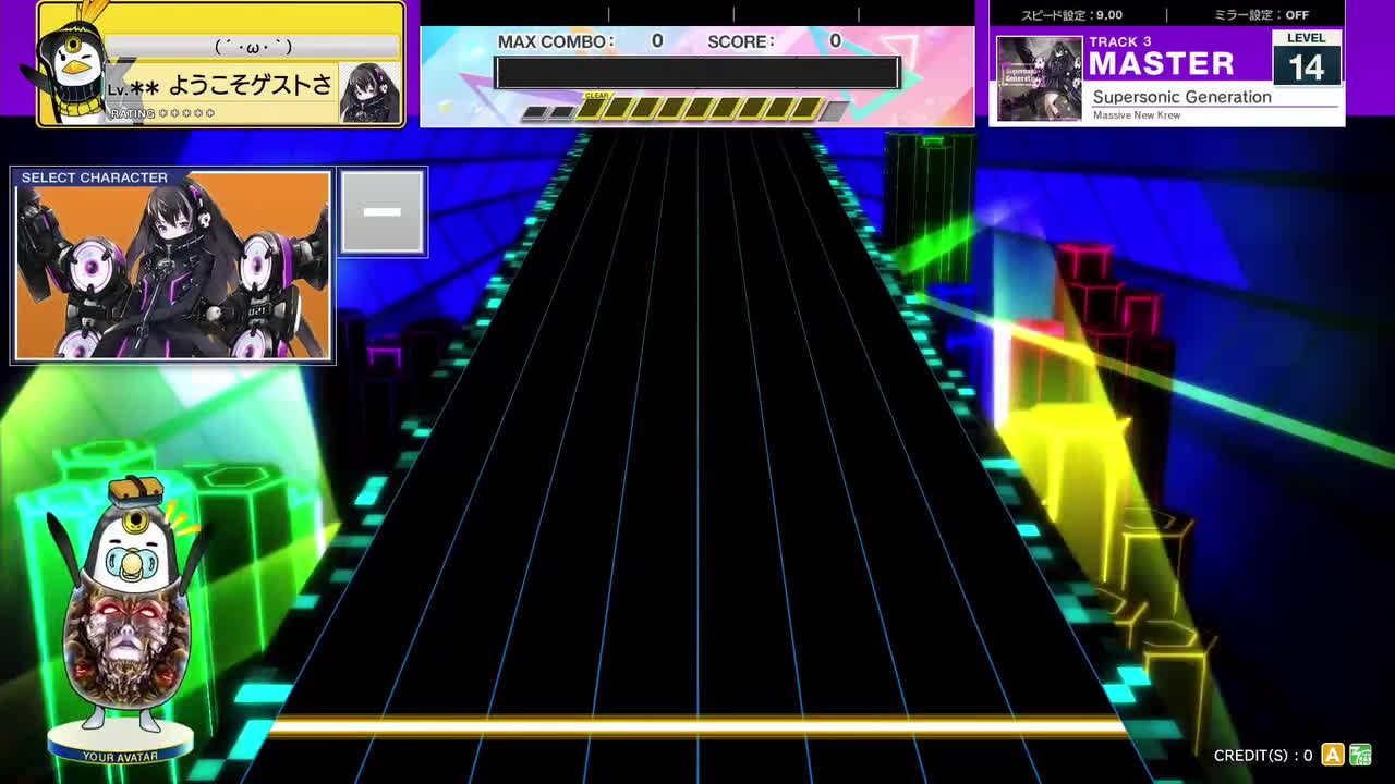 14.4(X-V) Supersonic Generation [MASTER 14] (譜面確認) [CHUNITHM チュウニズム]