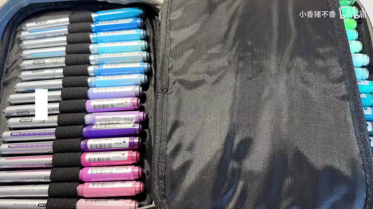 有种口红试色的幸福感/丙烯马克笔80色试色