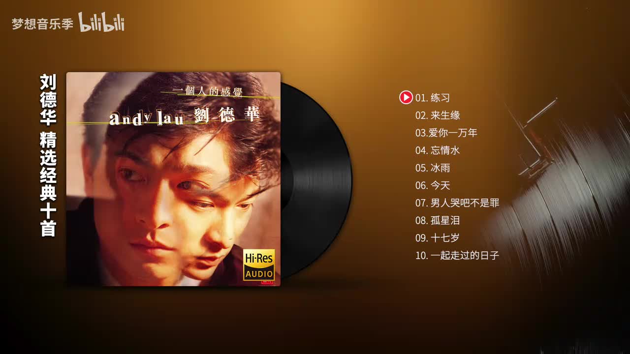 刘德华 必听10首华仔之声【Hi-Res无损】同步歌词版