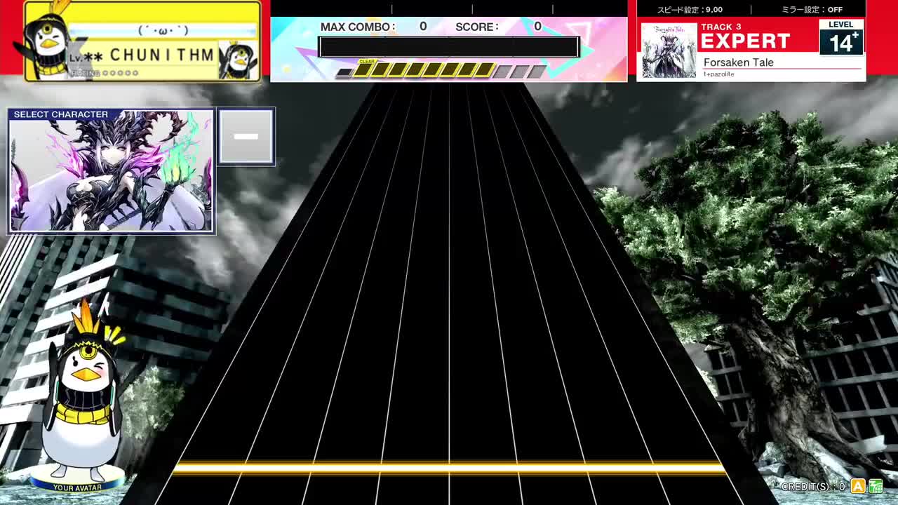 14.5(X-V) Forsaken Tale [EXPERT 14+] (譜面確認) [CHUNITHM チュウニズム]