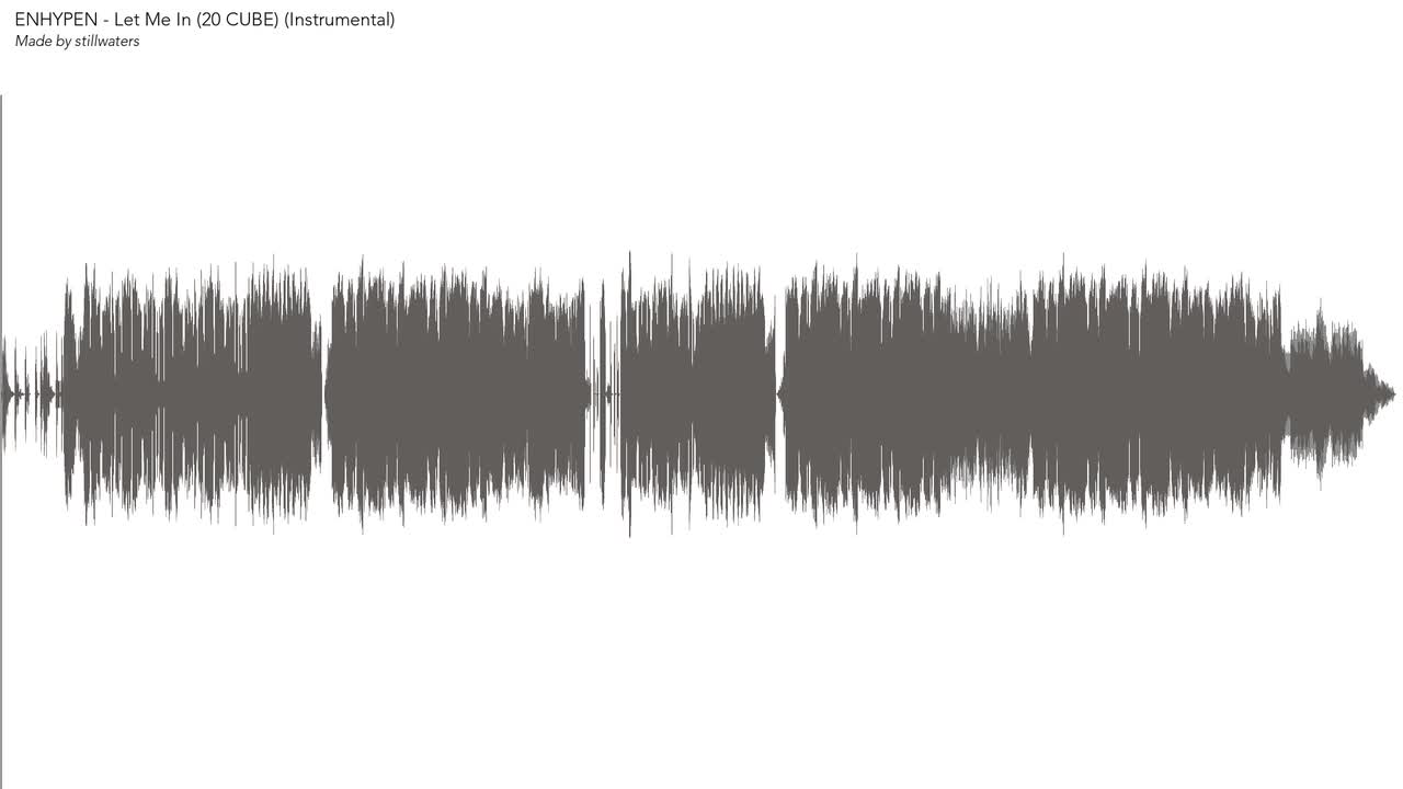 Let Me In (20 CUBE) (Instrumental)