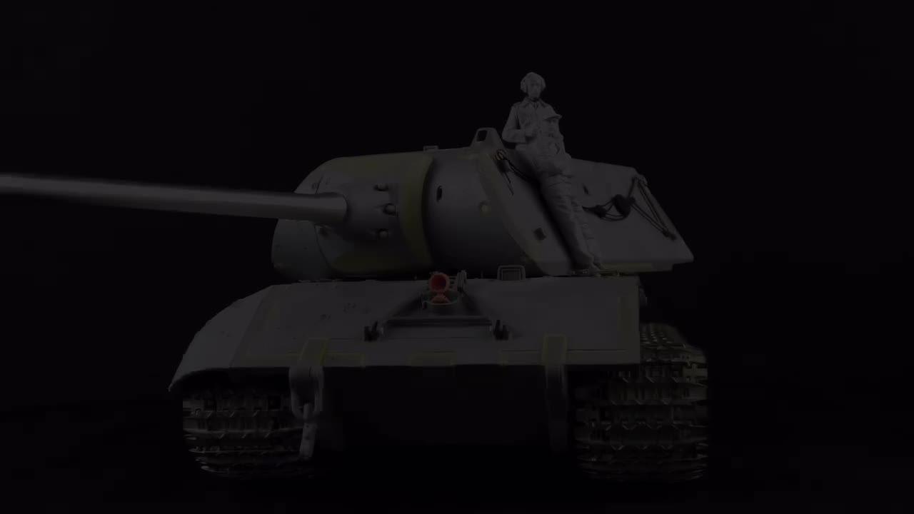经典的夜班回来了！让我们喷涂E-100超重型坦克模型（Amusing Hobby 1/35）