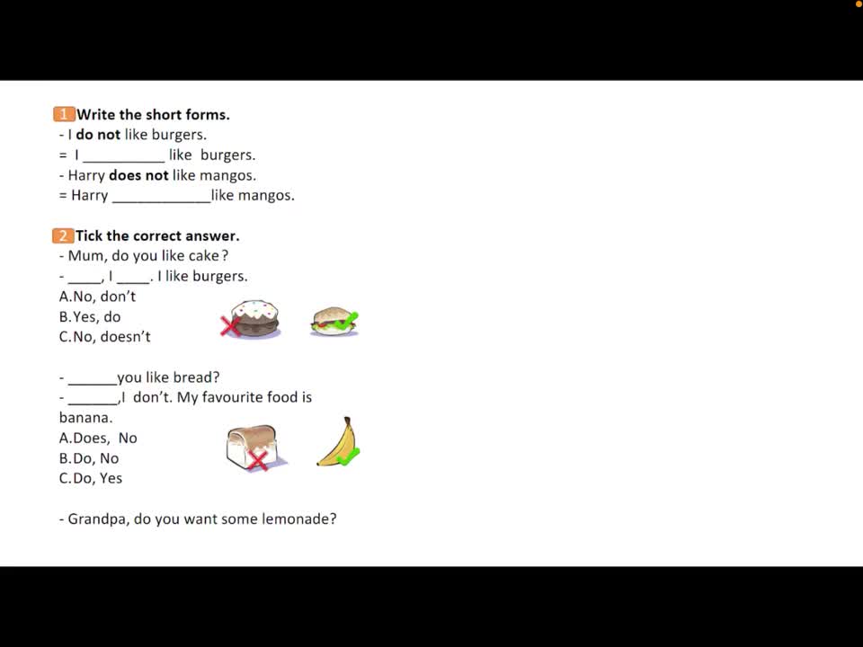 032.额外加餐课：U4语法1 习题讲解