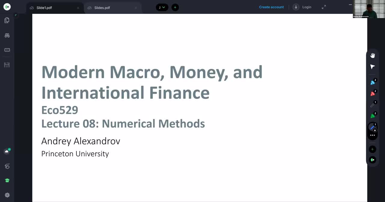 8. Numerical Methods