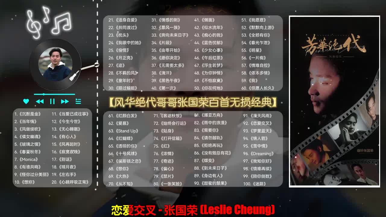 092. 恋爱交叉 - 张国荣