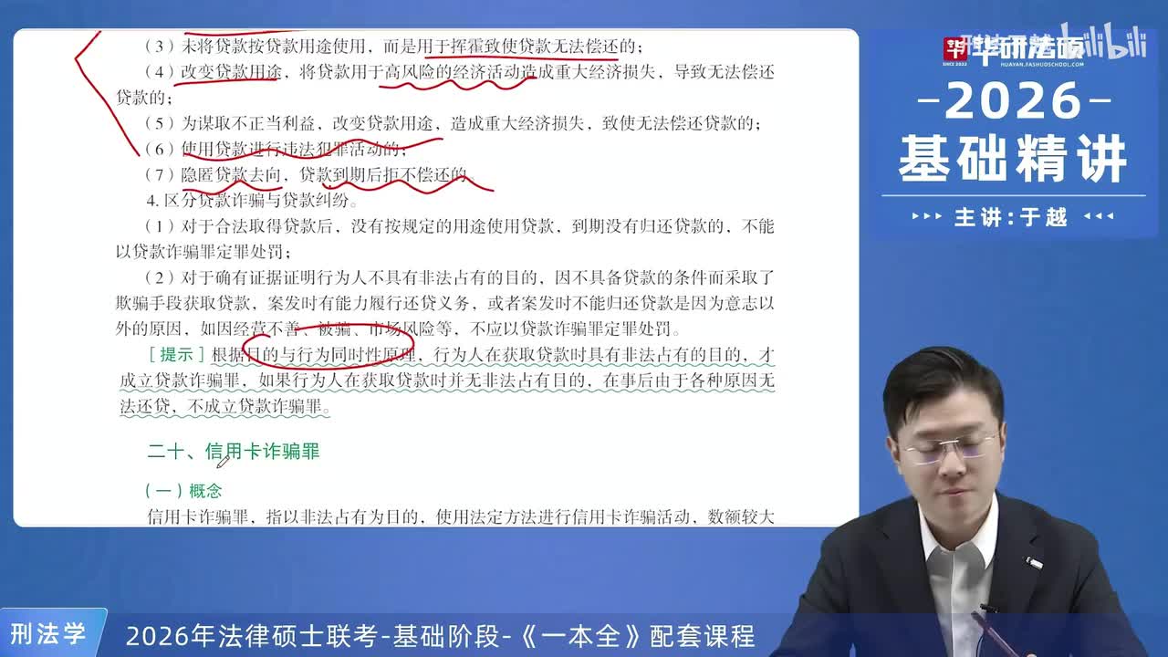 【26法硕刑法】20-6 金融诈骗罪02