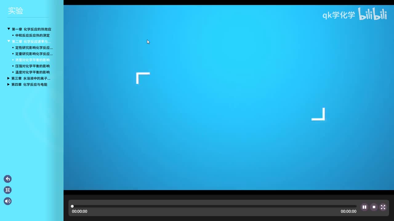 4.实验2-1 浓度对化学平衡的影响