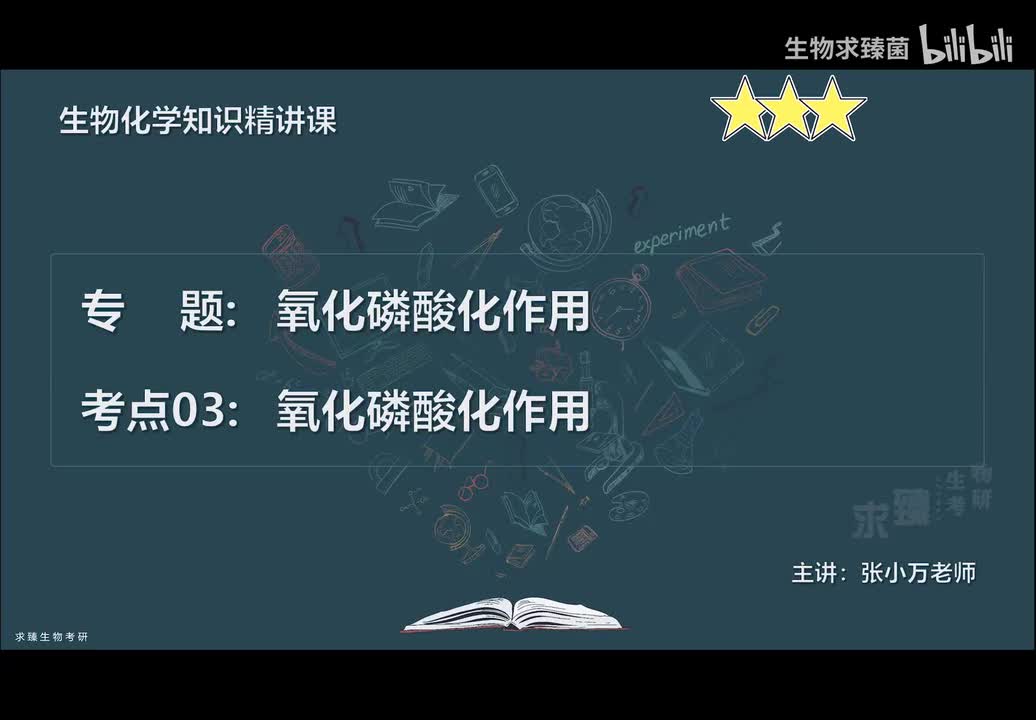 [专题19] 考点03：氧化磷酸化作用