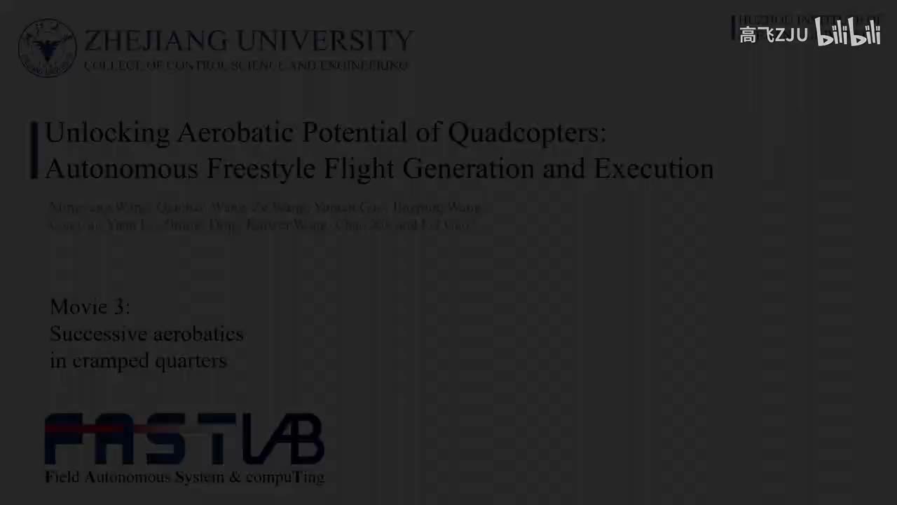 狭窄环境特技飞行