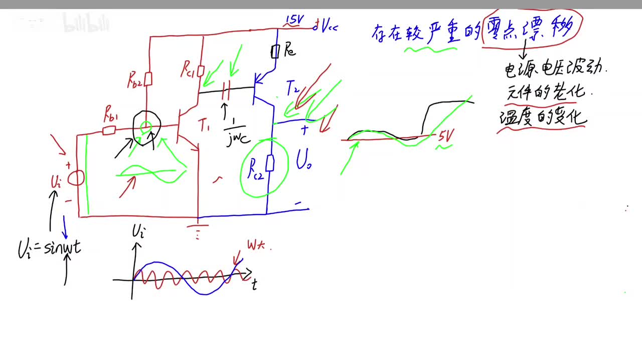 阻容耦合多级放大电路