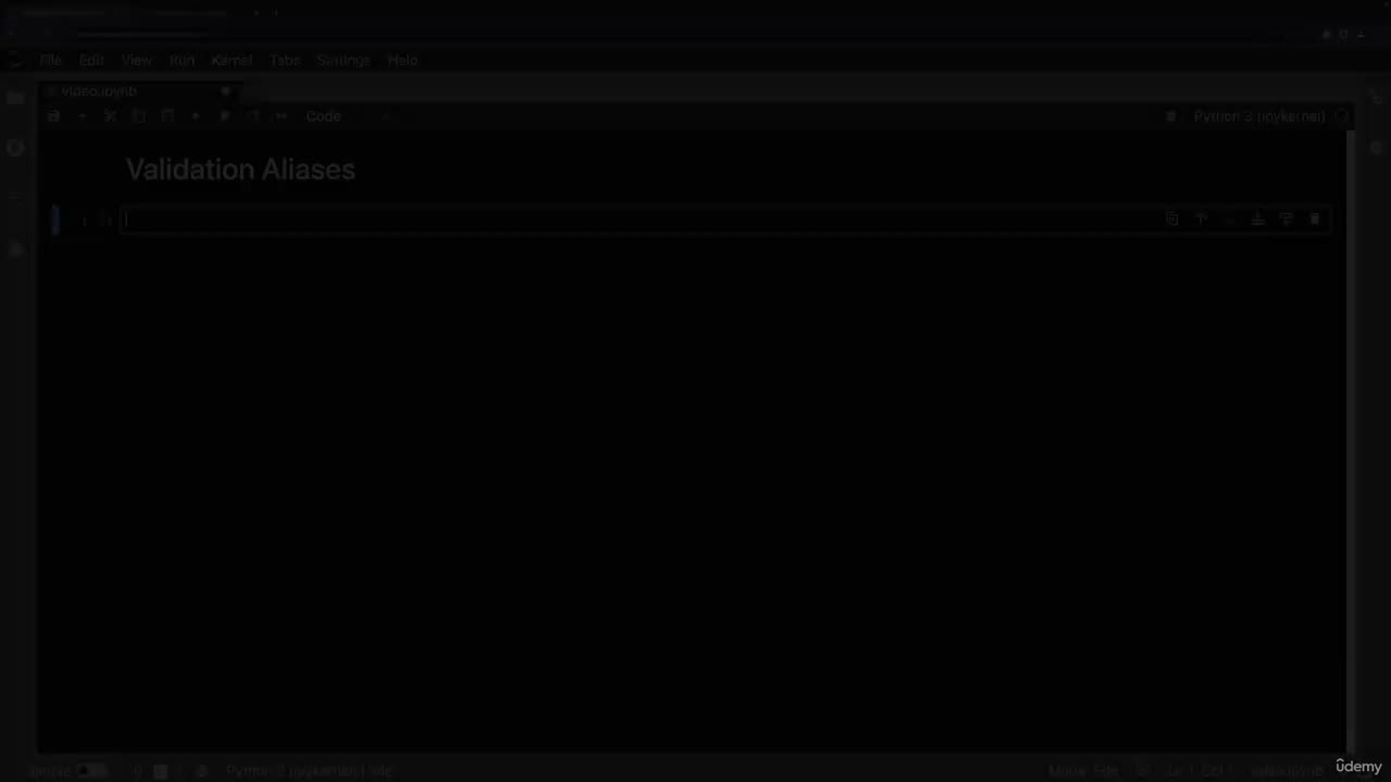 6. Validation Aliases