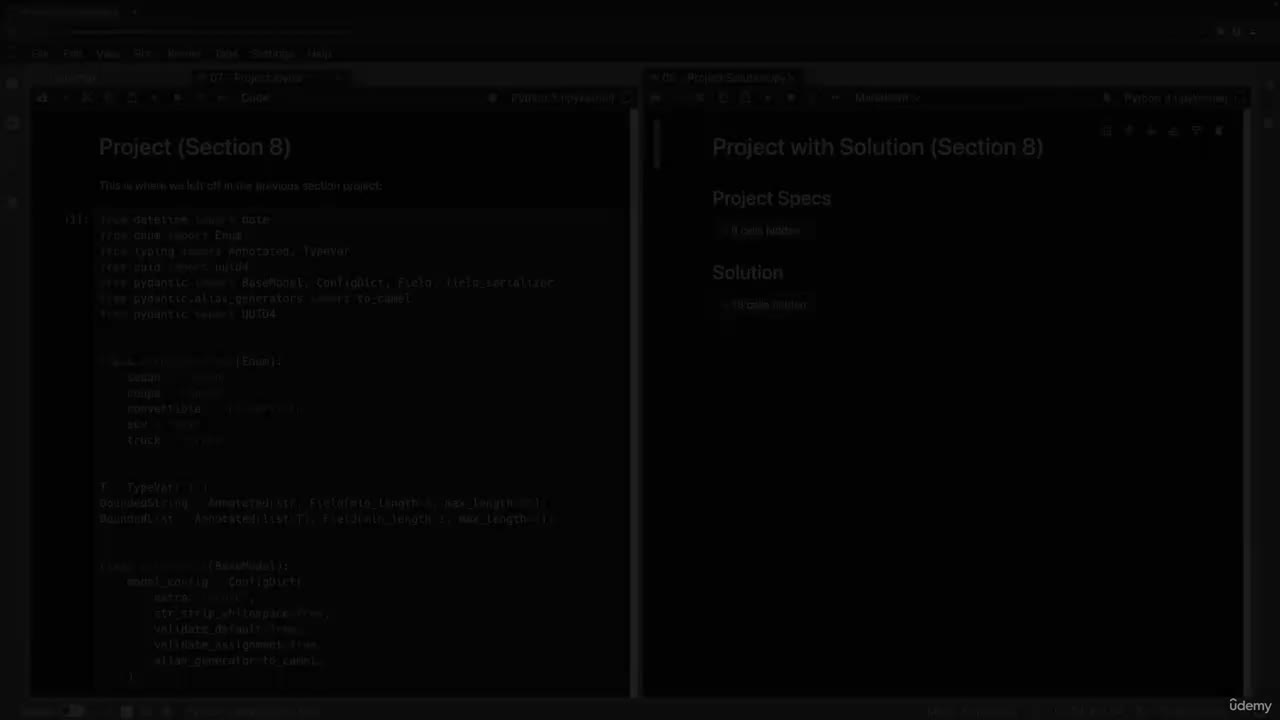 8. Project Solution
