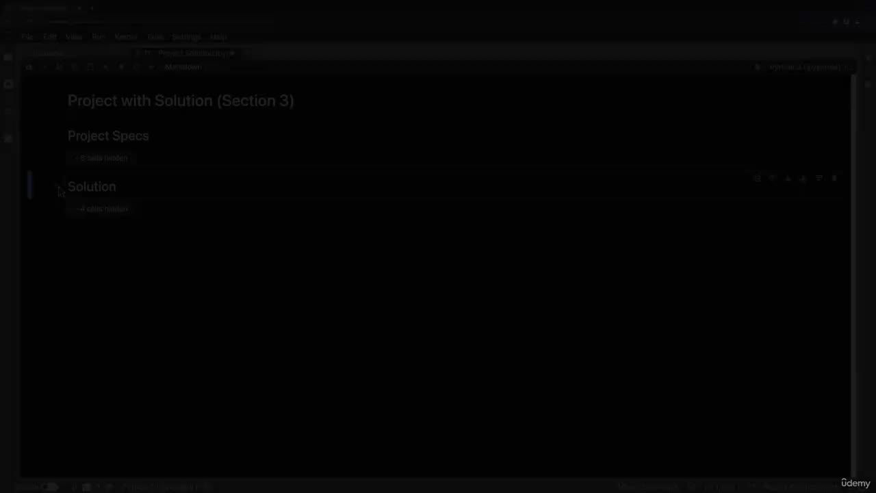 11. Project Solution