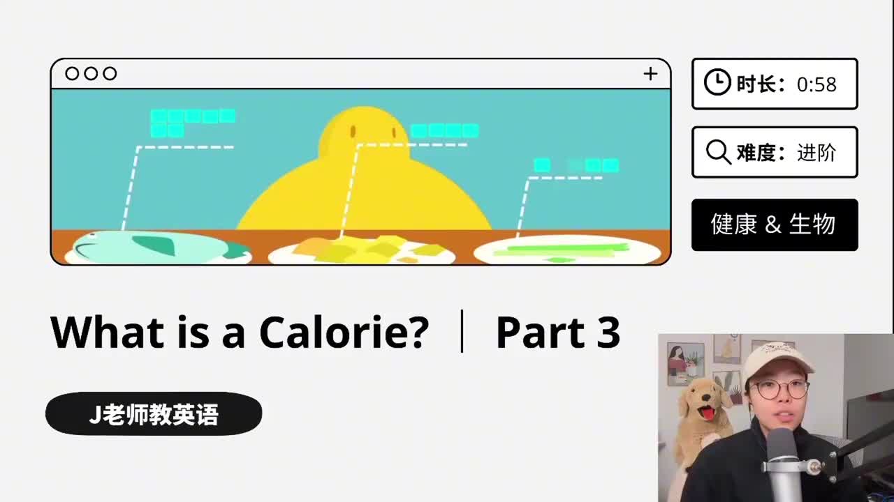 121_什么是卡路里｜第3课